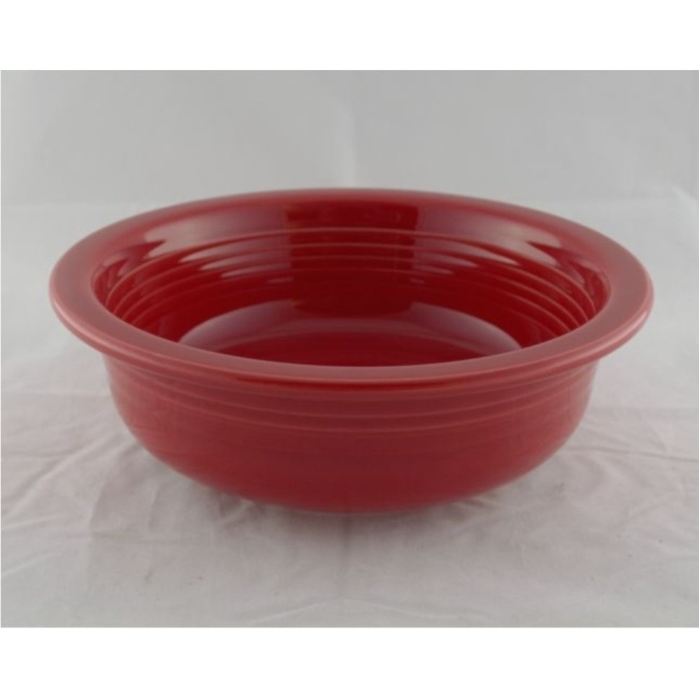 Fiesta 8 1/4" Large Serving Bowl 1 Quart Scarlet Red 40 Oz  Vegetable New